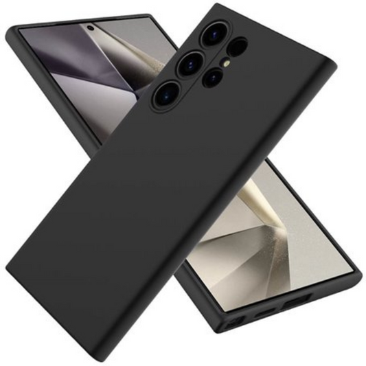 Silicone Samsung Case - Black