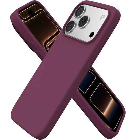 Silicone Iphone 17 Case - Maroon