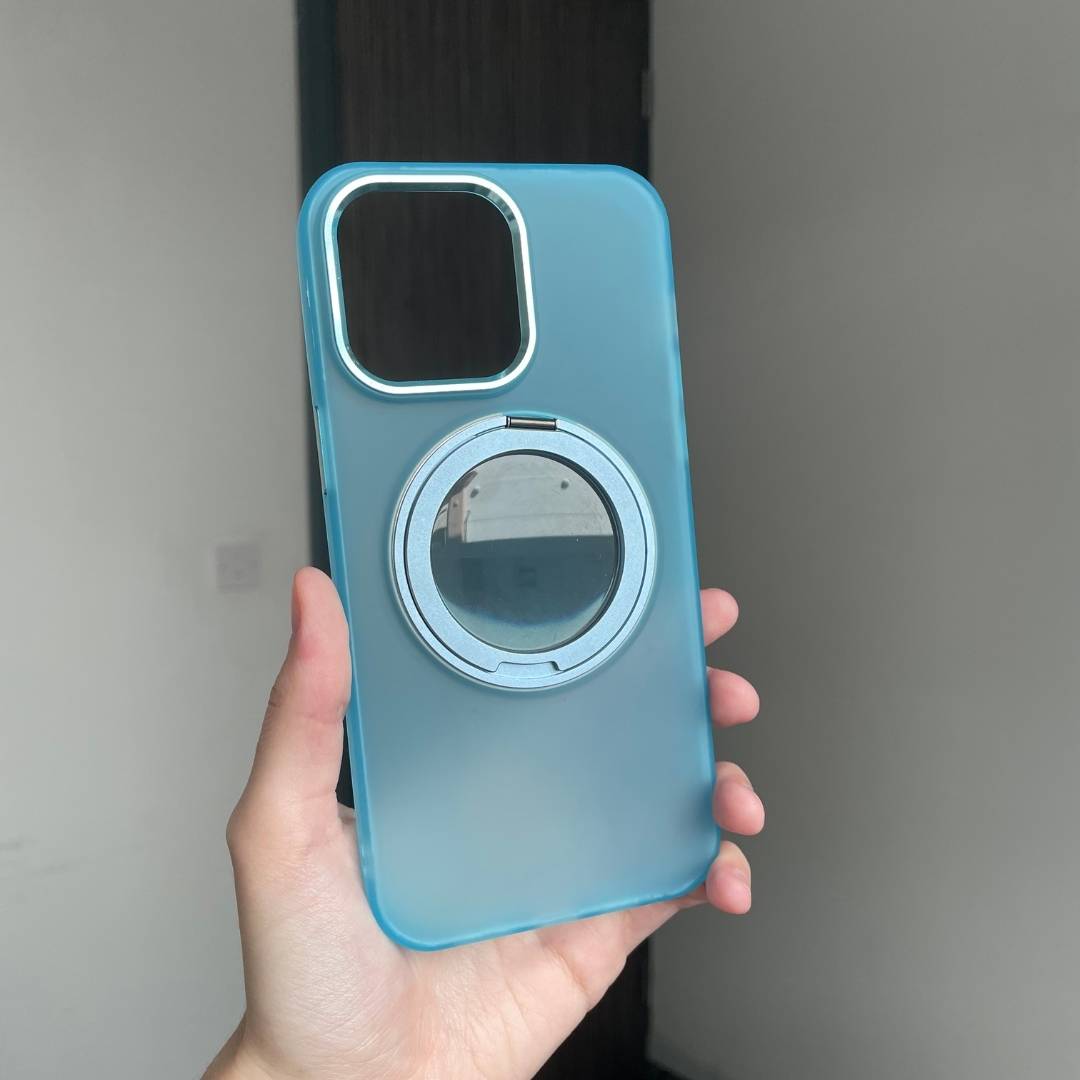 كفر ايفون ماج سيف مع حامل-أزرق