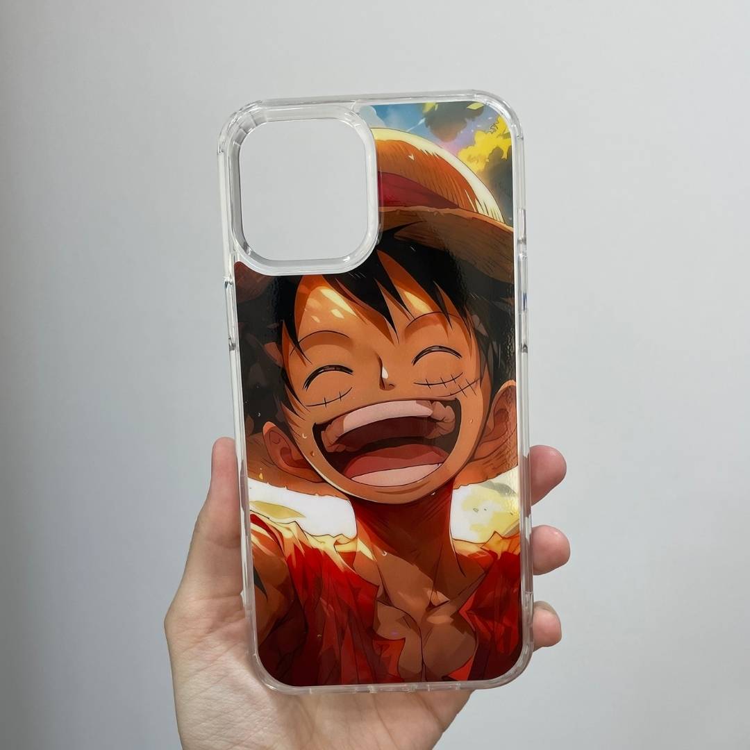 Magsafe Clear Iphone Case - Luffy (One Piece)