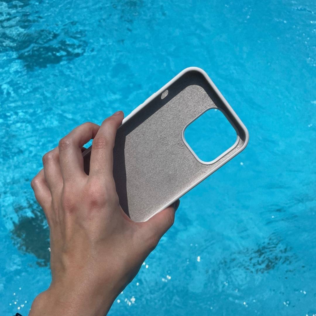 Silicone iPhone Case - White