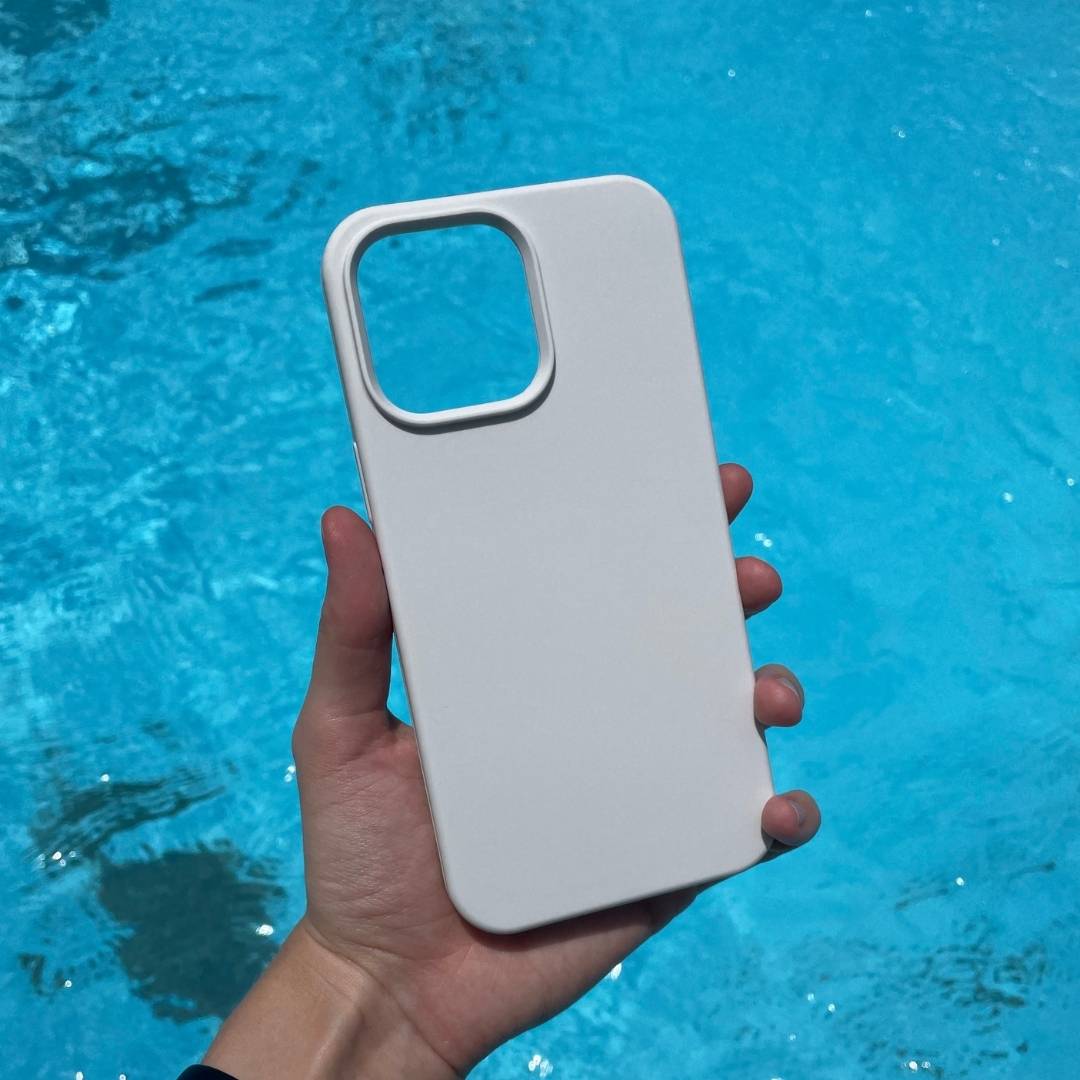Silicone iPhone Case - White