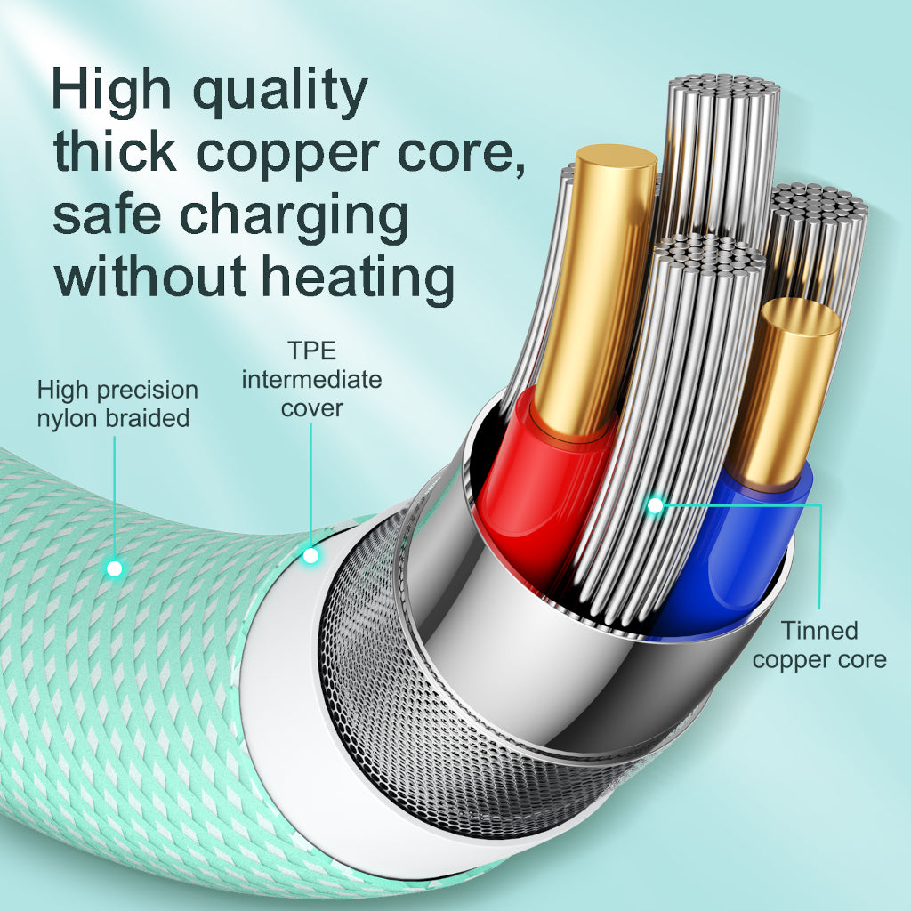 Display of the cable components