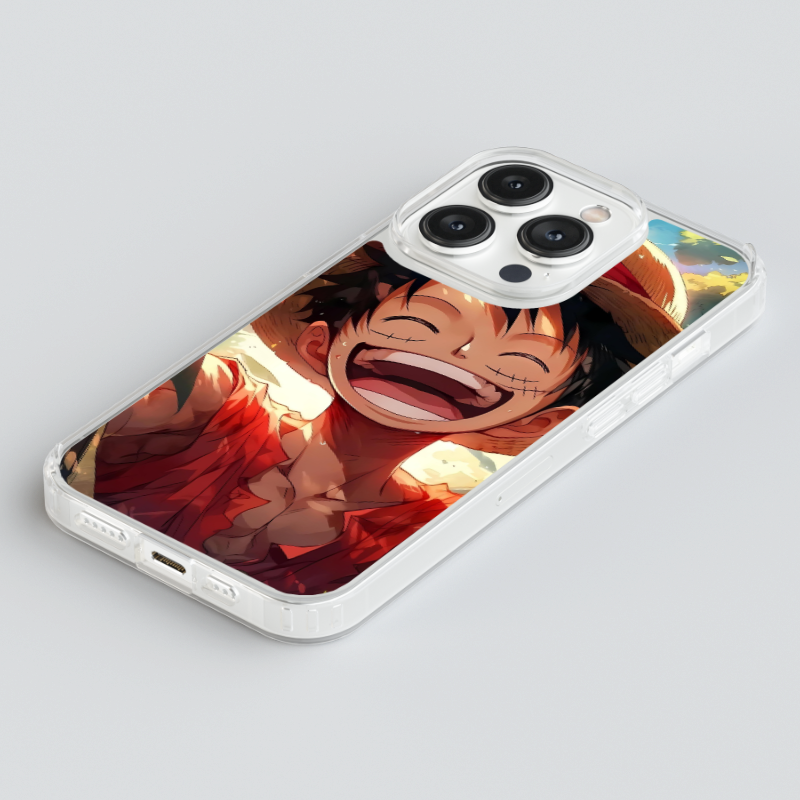 Magsafe Clear Iphone Case - Luffy (One Piece)