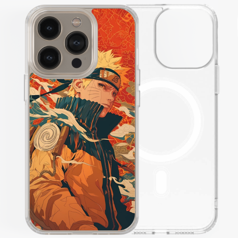 Magsafe Clear Iphone Case - Naruto