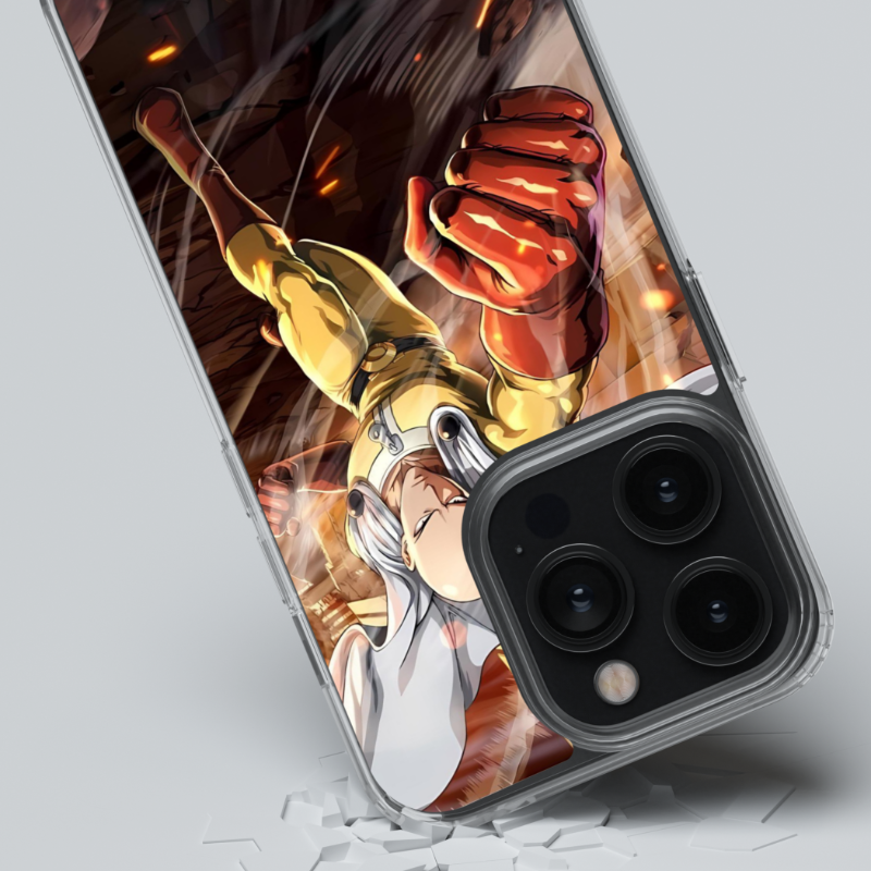 Magsafe Clear Iphone Case - One-Punch Man