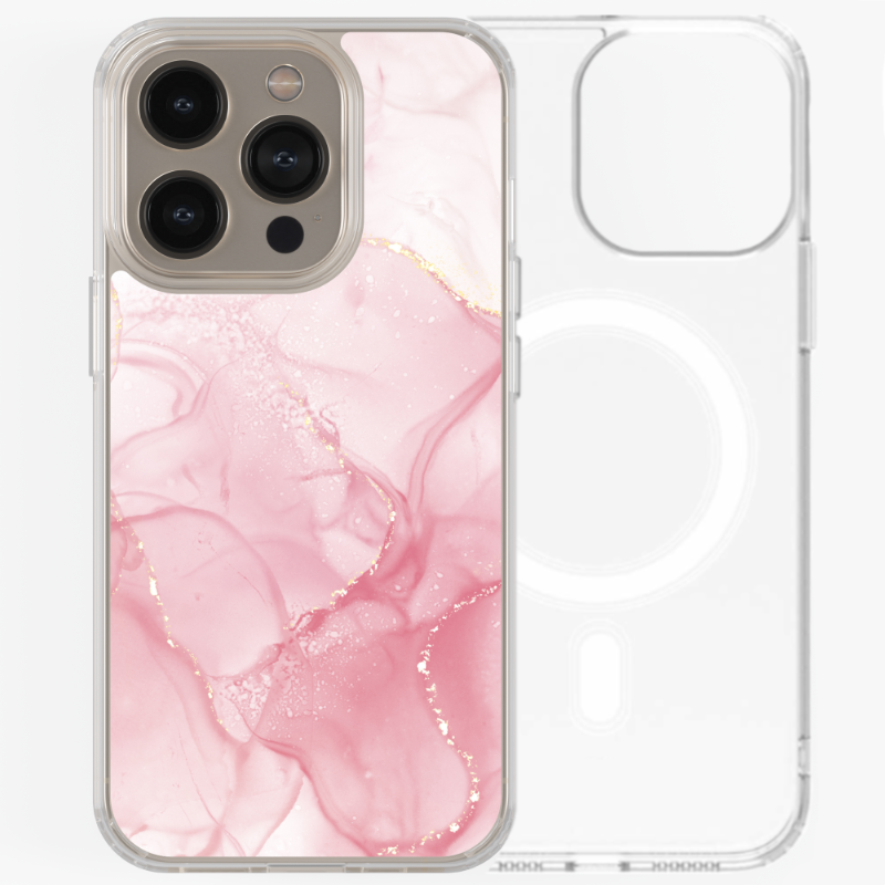 Magsafe Case- Pink Marble