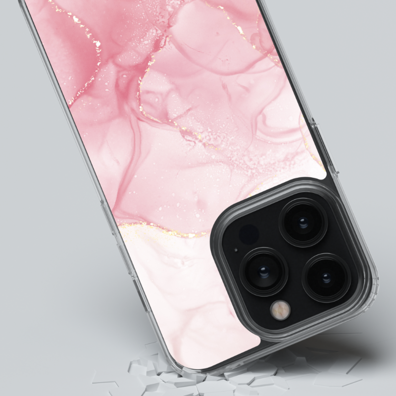 Magsafe Case- Pink Marble