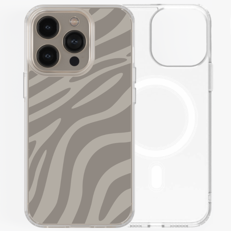 Magsafe Case - Natural Titanium Pattern
