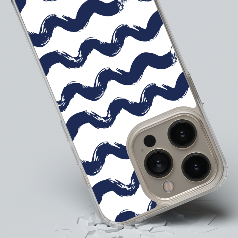 Magsafe Case- Wave Blue