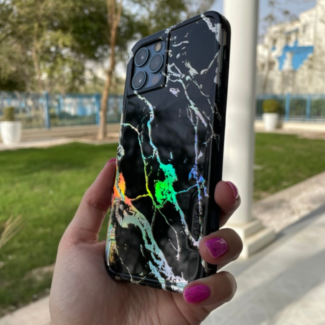 iPhone Case - Black Marble