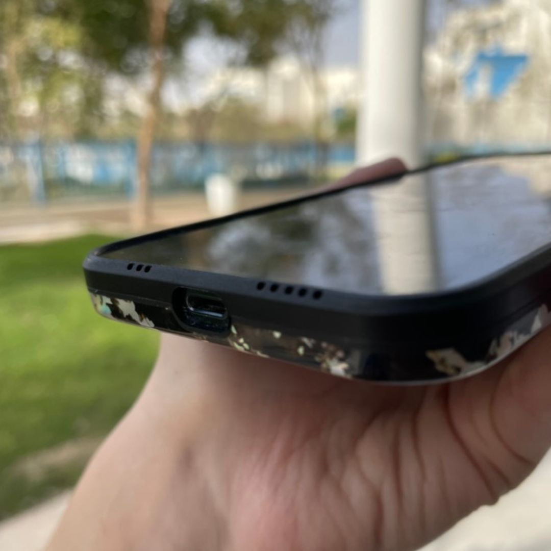 iPhone Case - Black Marble