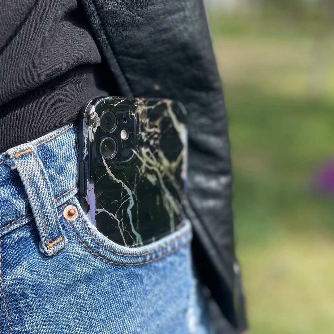 iPhone Case - Black Marble