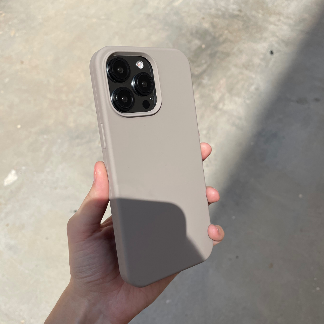 Silicone iPhone Case - Grey