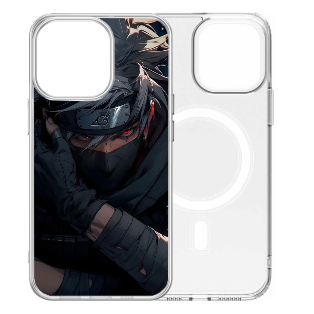 Magsafe Clear Iphone Case - Kakashi