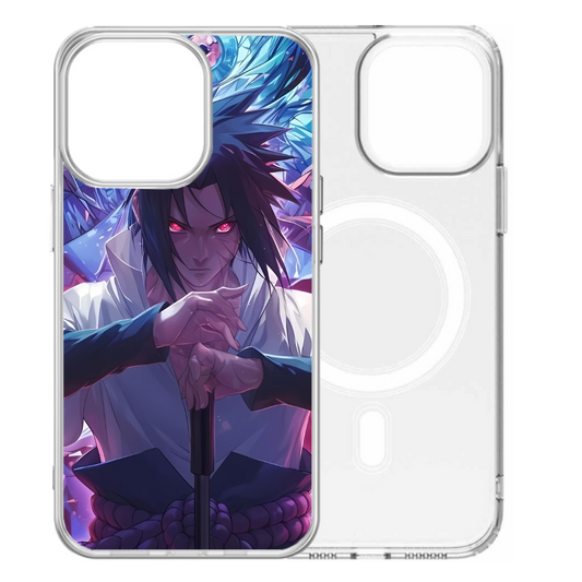 Magsafe Clear Iphone Case - Sasuke Uchiha