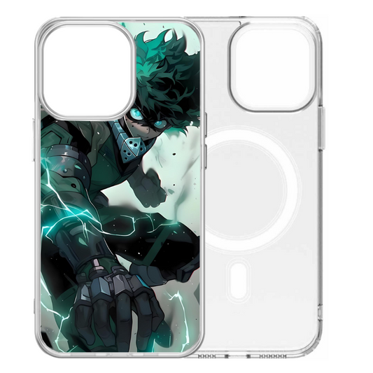 Magsafe Clear Iphone Case - Izuku Midoriya