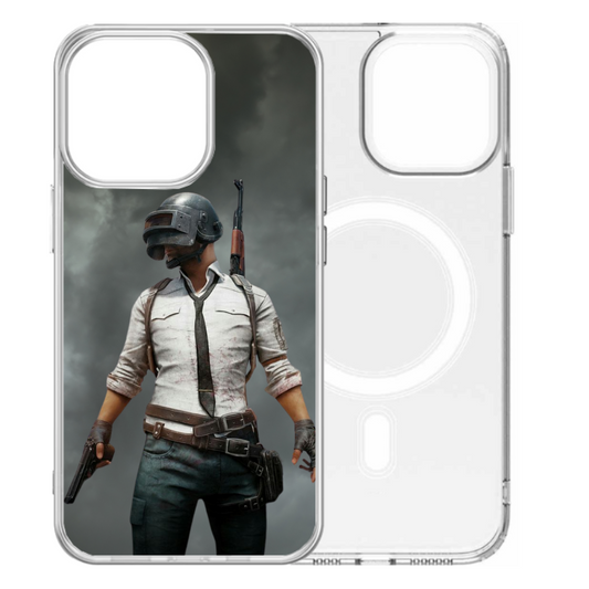 Magsafe Clear Iphone Case - PUBG