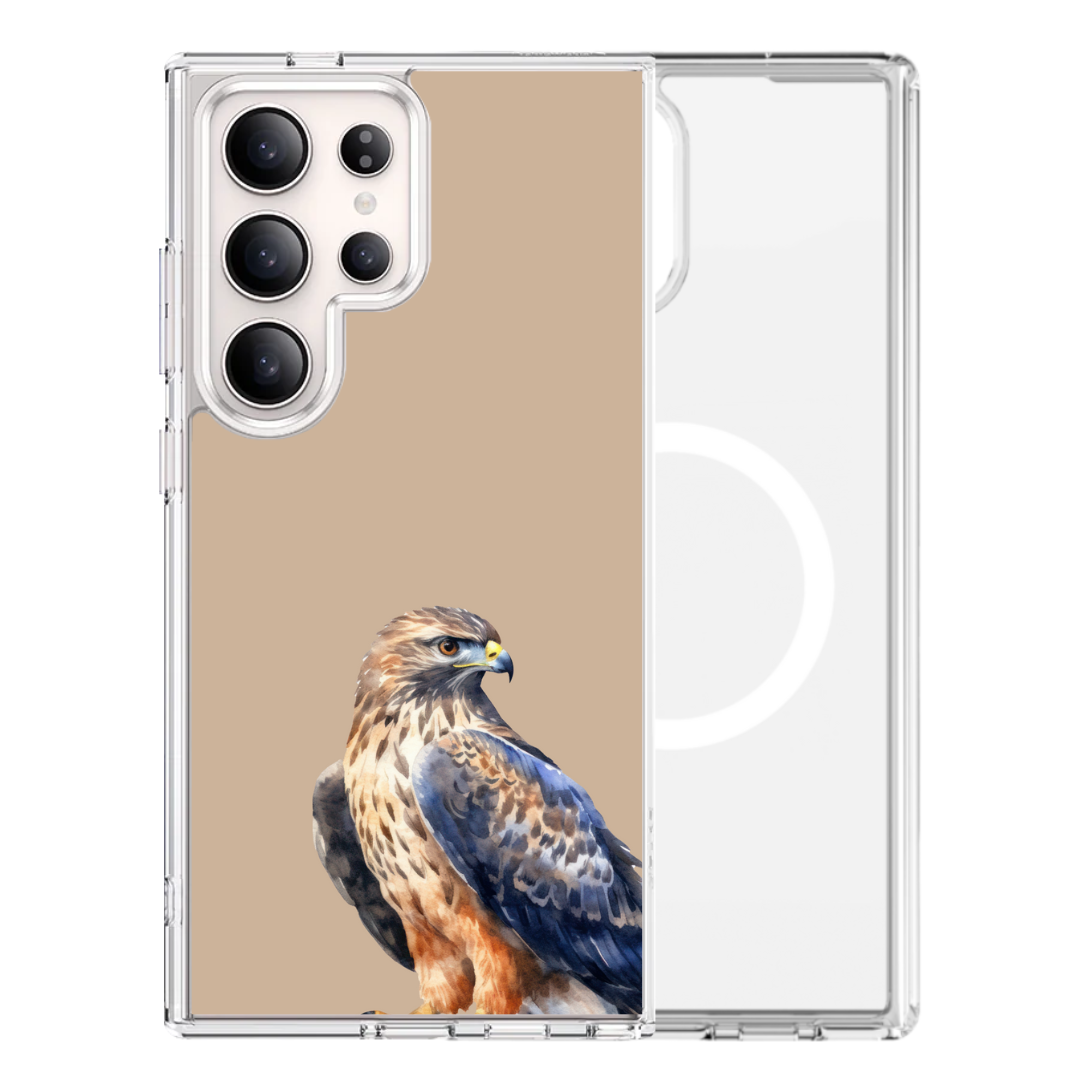 Magsafe Samsung Case - Falcon Art