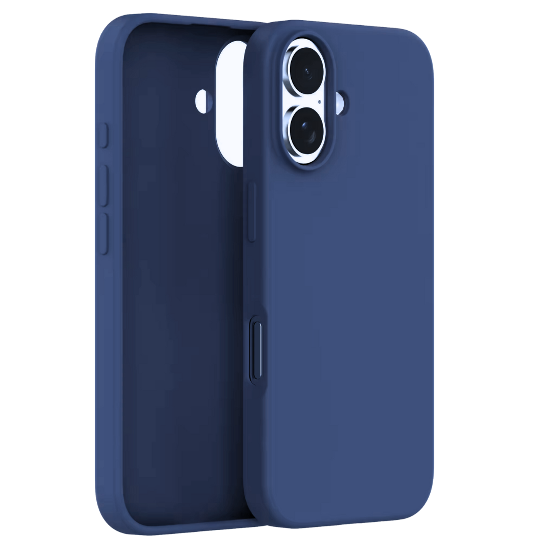 Silicone Iphone 17 Case - Blue