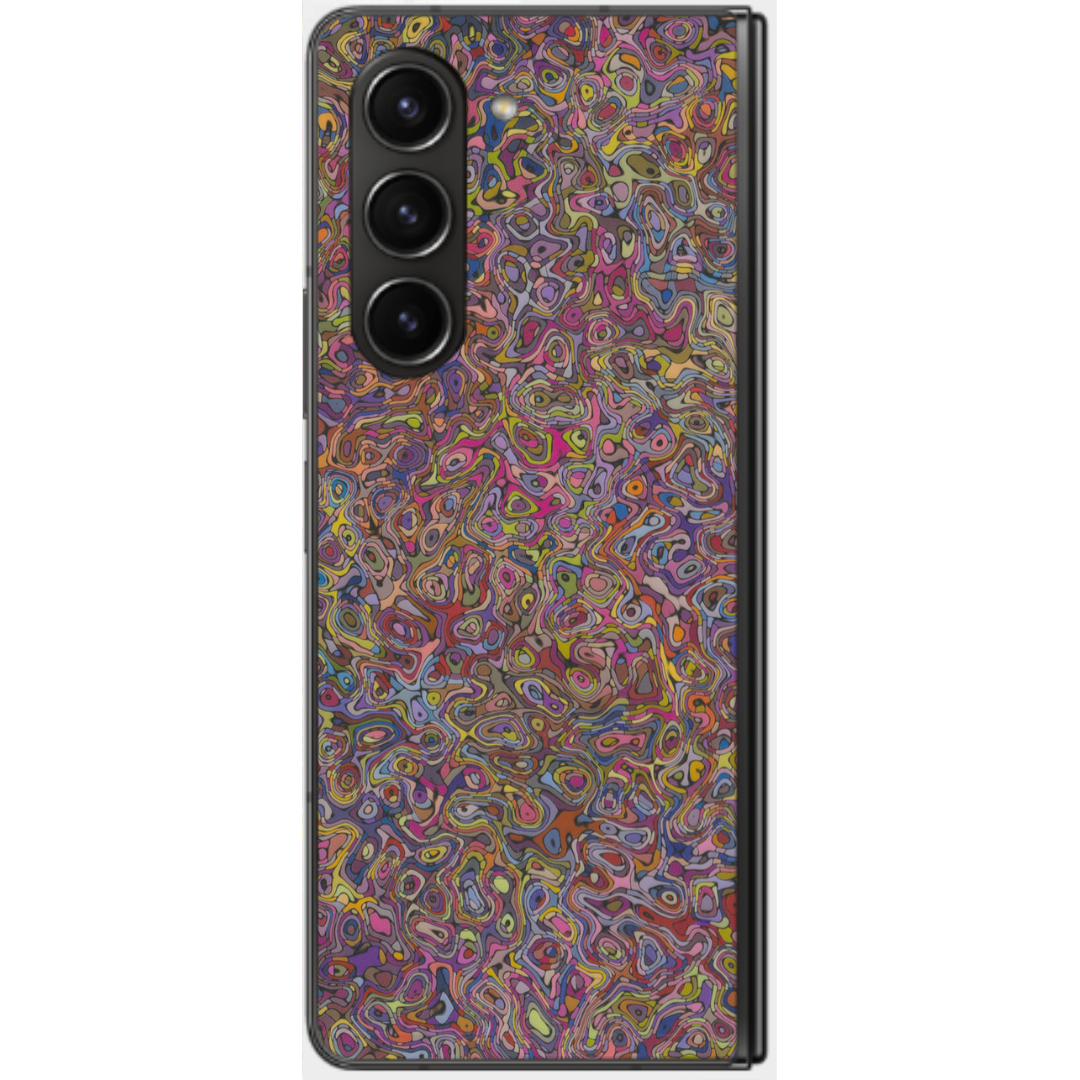 Vinyl Samsung Skin - Colorful Abstract