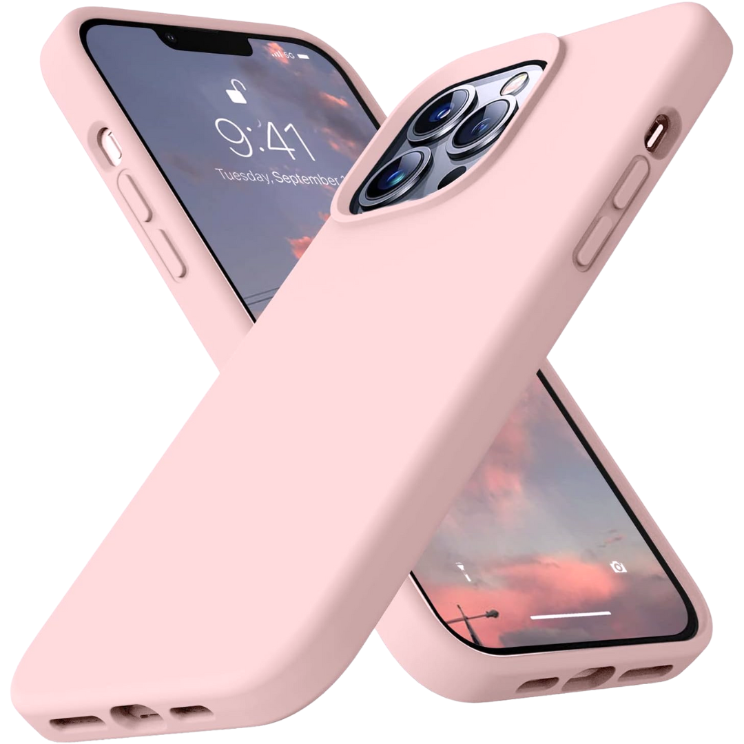 Silicone iPhone Case - Pink Sand