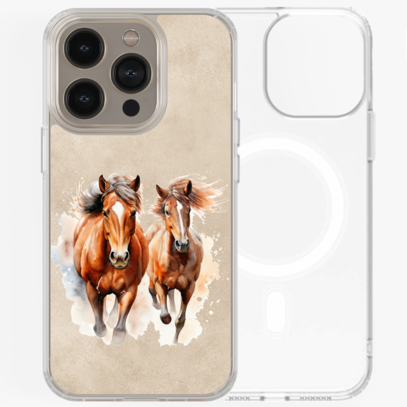 Magsafe Case - 2 Horses