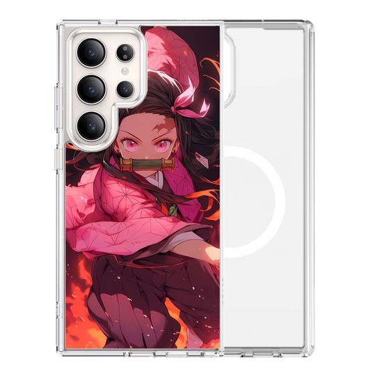 Magsafe Samsung Case - Nezuko Demon Slayer