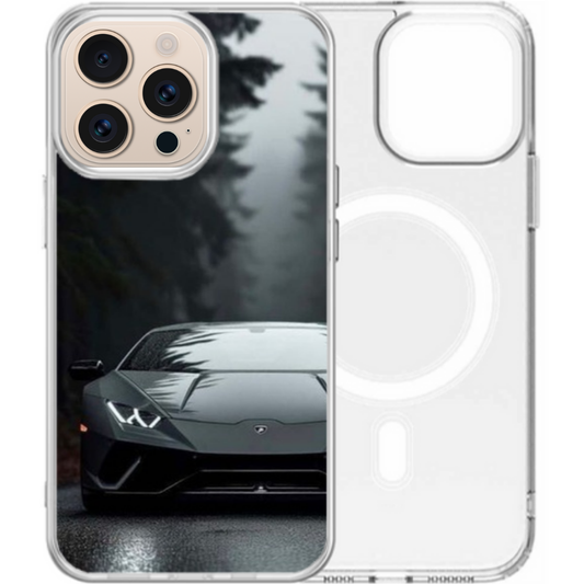 Magsafe Clear Iphone Case - Lamborghini