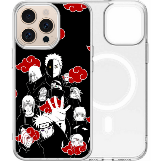 Magsafe Clear Iphone Case - Akatsuki