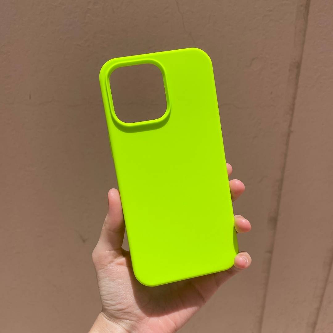 Silicone iPhone Case - Green