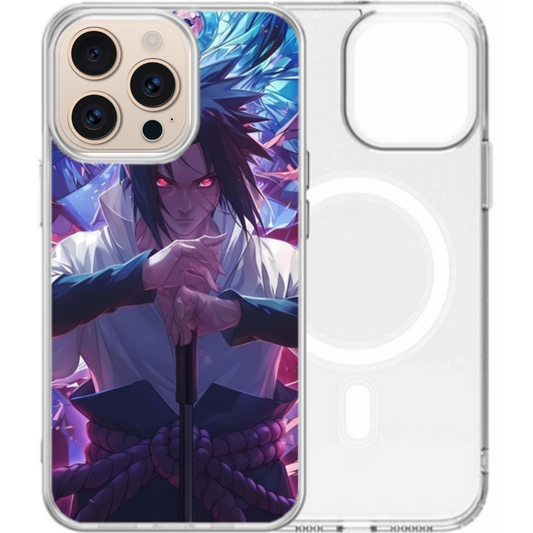 Magsafe Clear Iphone Case - Sasuke Uchiha