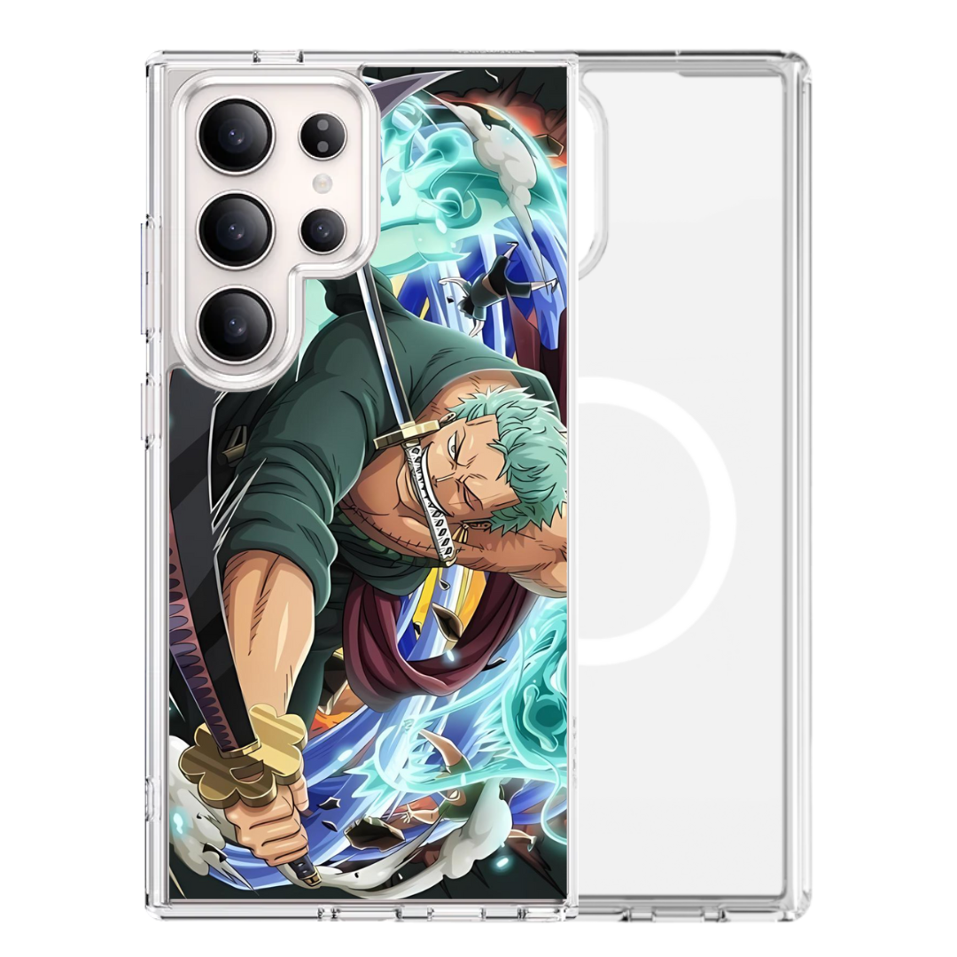 Magsafe Samsung Case - Roronoa Zoro with swords