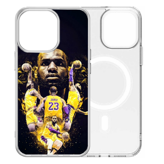 Magsafe Clear Iphone Case - LeBron James