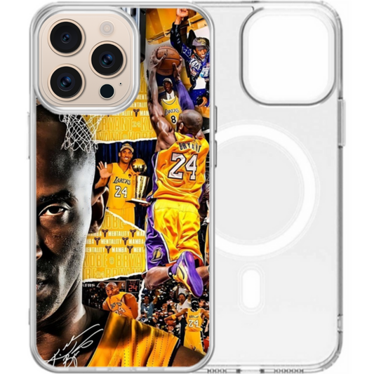 Magsafe Clear Iphone Case - Kobe Bryant