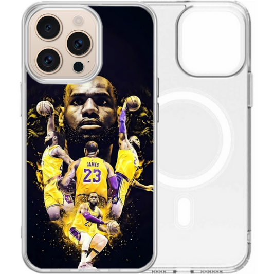 Magsafe Clear Iphone Case - LeBron James