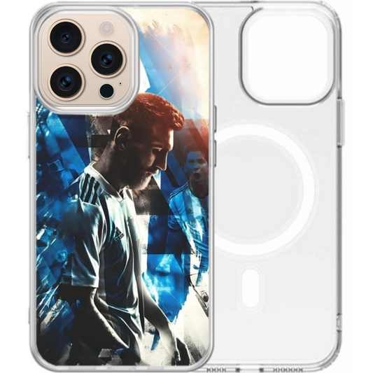 Magsafe Clear Iphone Case - Lionel Messi