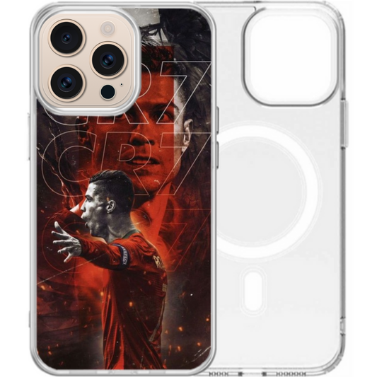 Magsafe Clear Iphone Case - Cristiano Ronaldo