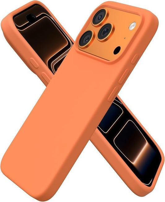 Silicone Iphone 17 Case - Orange