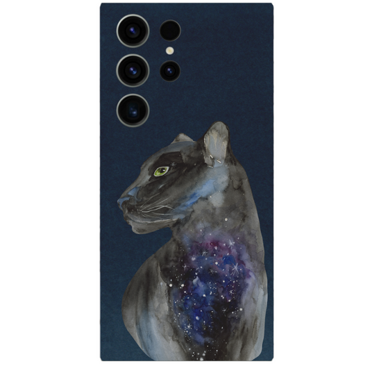 Samsung Cover Sticker - Black Panther