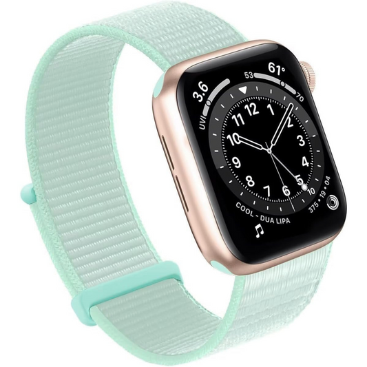 Fabric Strap Apple Watch - Mint