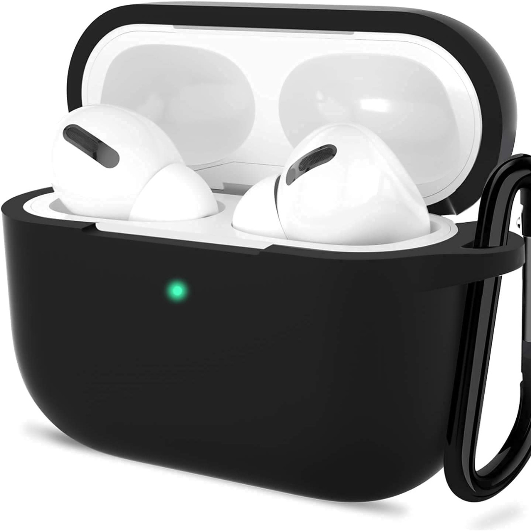 Silicone Airpods Pro / Pro 2 Case - Black