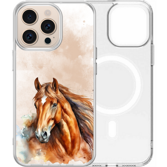 MagSafe iPhone Case - Bronze Horse