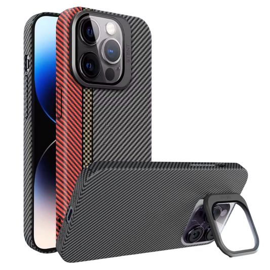 Iphone Carbon Case - Black And Red