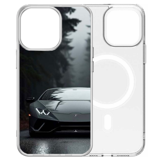 Magsafe Clear Iphone Case - Lamborghini