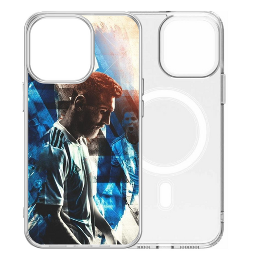 Magsafe Clear Iphone Case - Lionel Messi