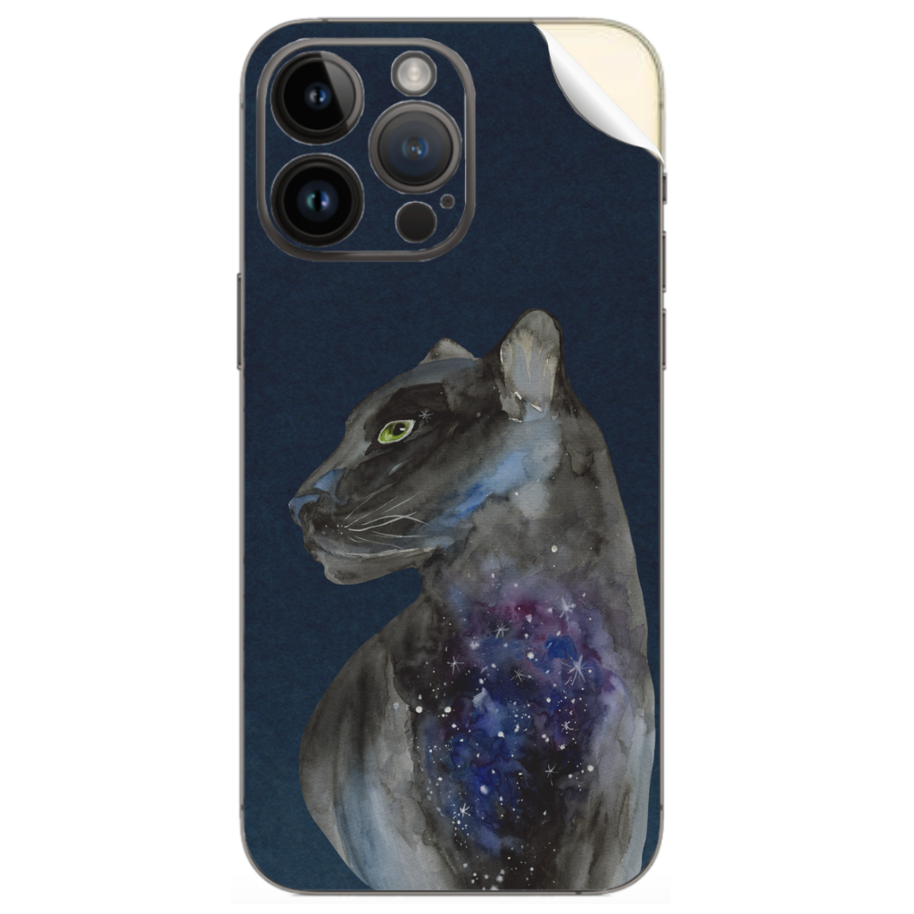 Iphone Cover Sticker - Black Panther