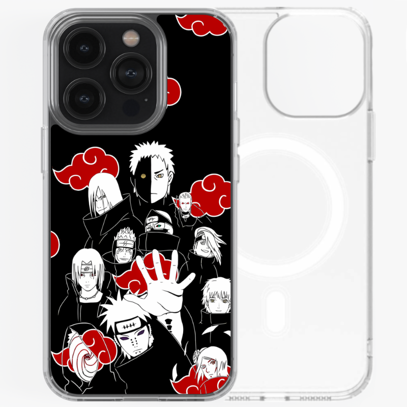 Magsafe Clear Iphone Case - Akatsuki