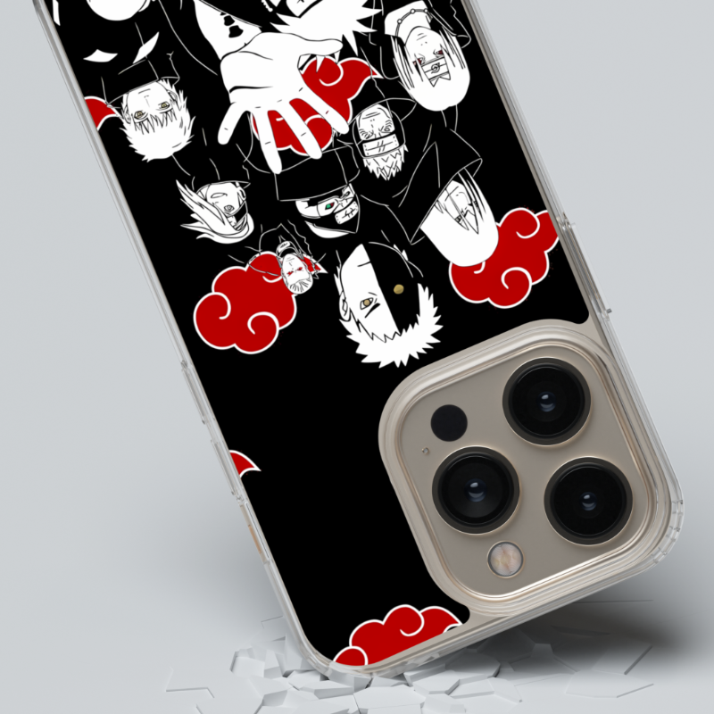 Magsafe Clear Iphone Case - Akatsuki