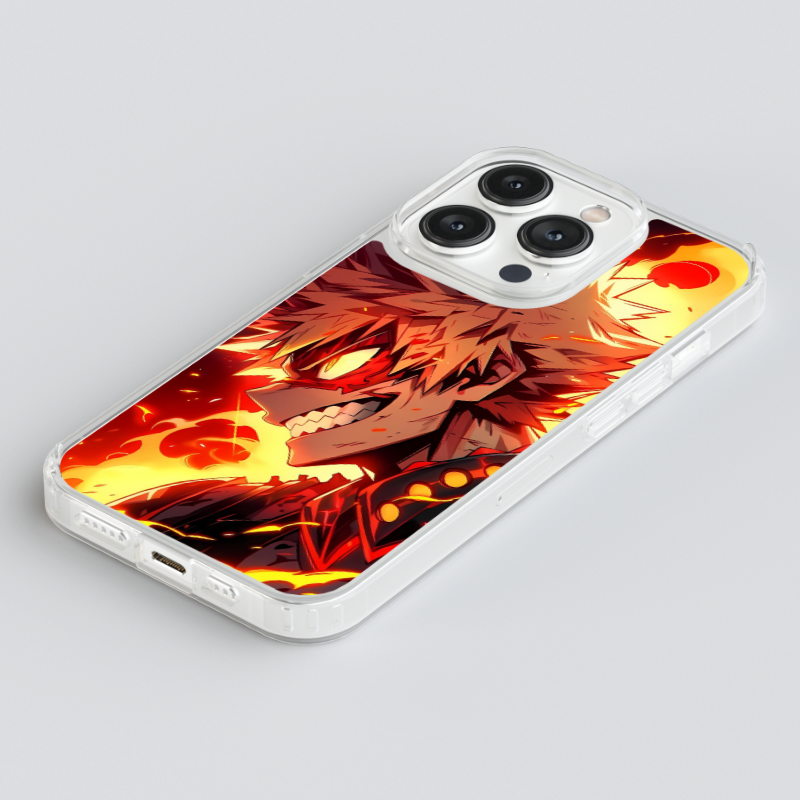 Magsafe Clear Iphone Case - Katsuki Bakugo